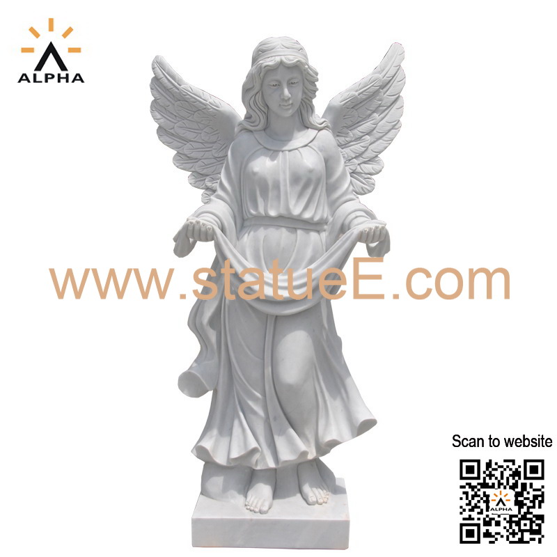 Memorial garden angel statues